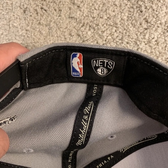 Brooklyn Nets Snapback Cap - Used / Authentic - Mitchell & Ness - Picture 3 of 3